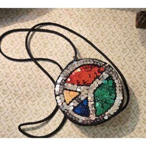 Dover Kids Velvet Purse With Sequins